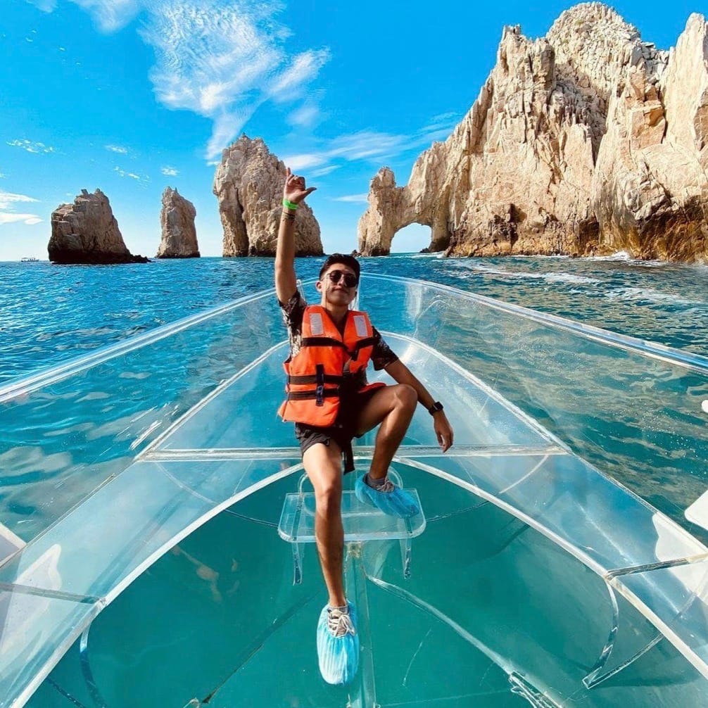 Tour en Lancha de cristal en Los Cabos
