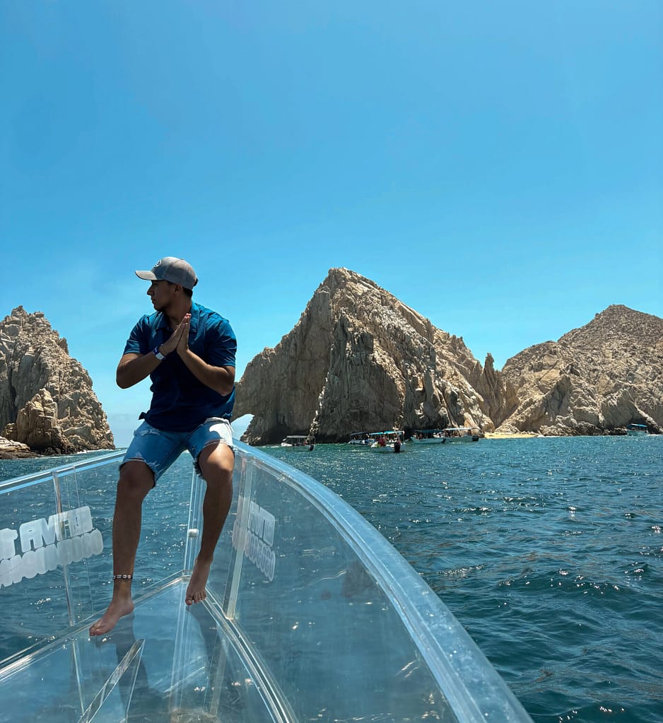 Tour en lancha de cristal al Arco de Los Cabos
