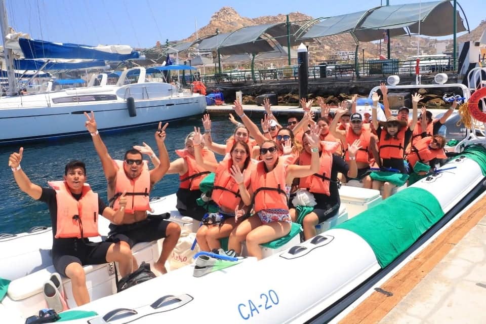 Guia de snorkel en Los Cabos.